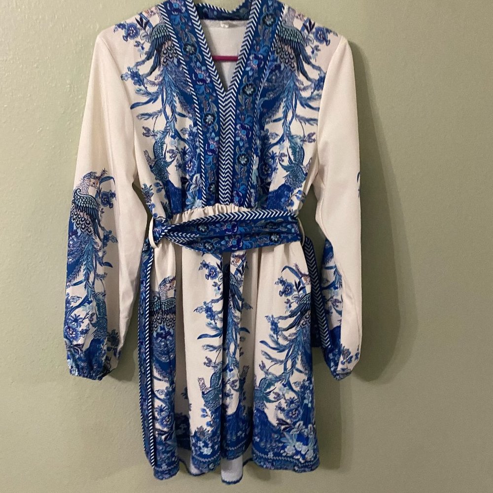 Girls Blue formal dress